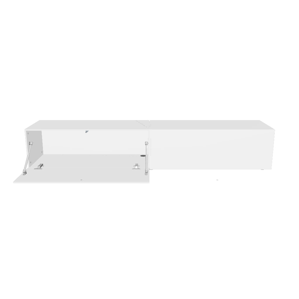 Mora TV Bänk | Stående / Vägghängd | 180 cm Vit